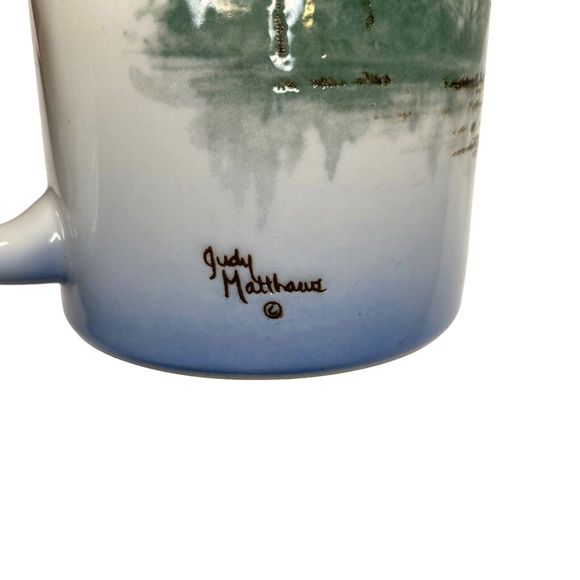 American Bald Eagle Judy Matthews Embossed Tall Mug Otagiri - Picture 8 of 11